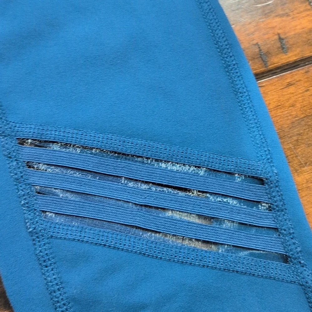 Alo Multi Mesh Panel Leggings Mid Rise